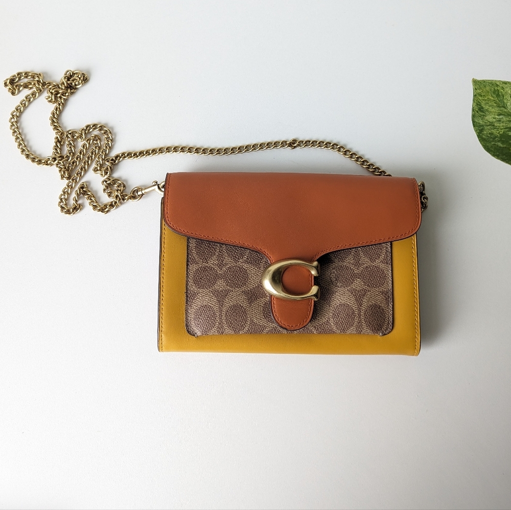 Coach Tabby Chain Clutch